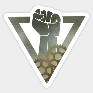 Detroit: Fist Sticker